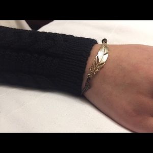 Dainty Chic Lucky Feather Bracelet Boho Trendy